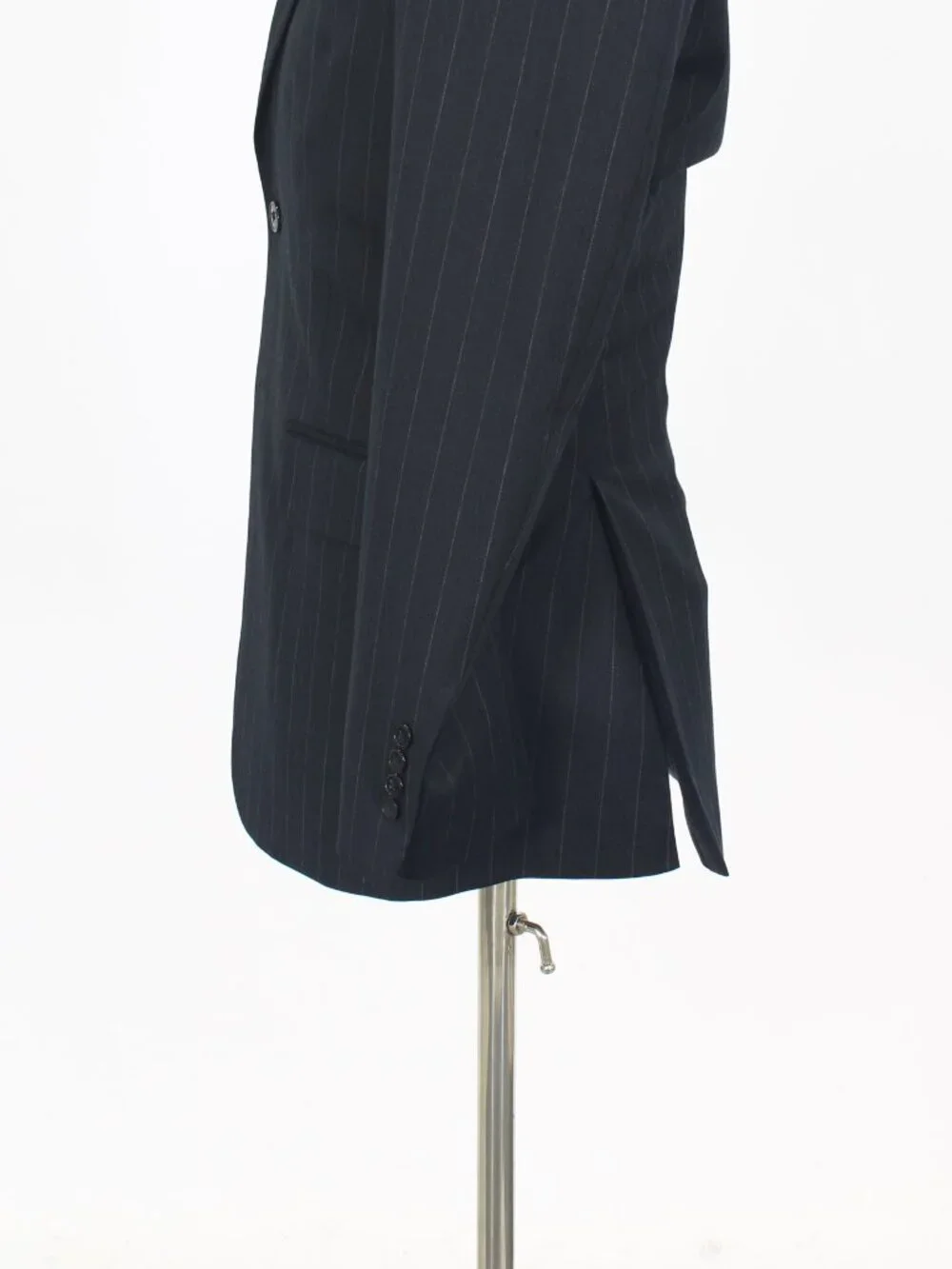 Jos. A. Bank 36R 30x31 Gray Full Suit 2-Button Stripe R934